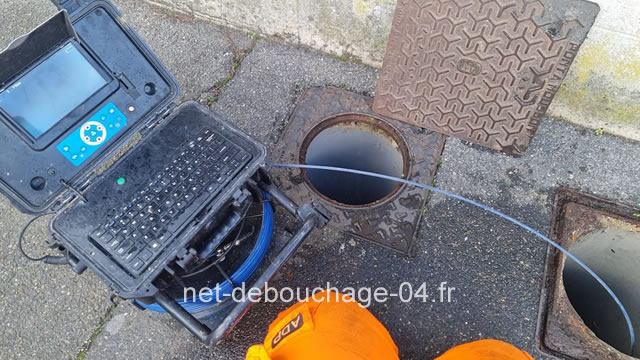 Intervention de débouchage de canalisation